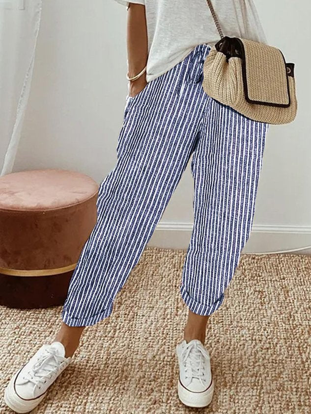 Pantalon Fluide Confort Élégant