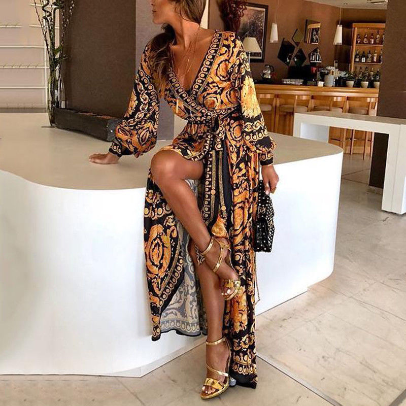 Faye - Robe Imprimée Boho